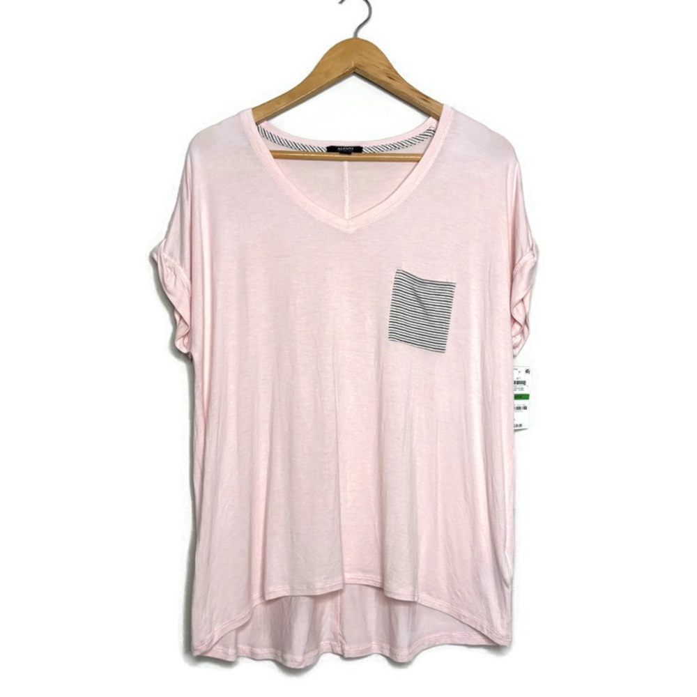 Alfani Intimates Pink Pocket Tshirt Women’s Size Large NWT